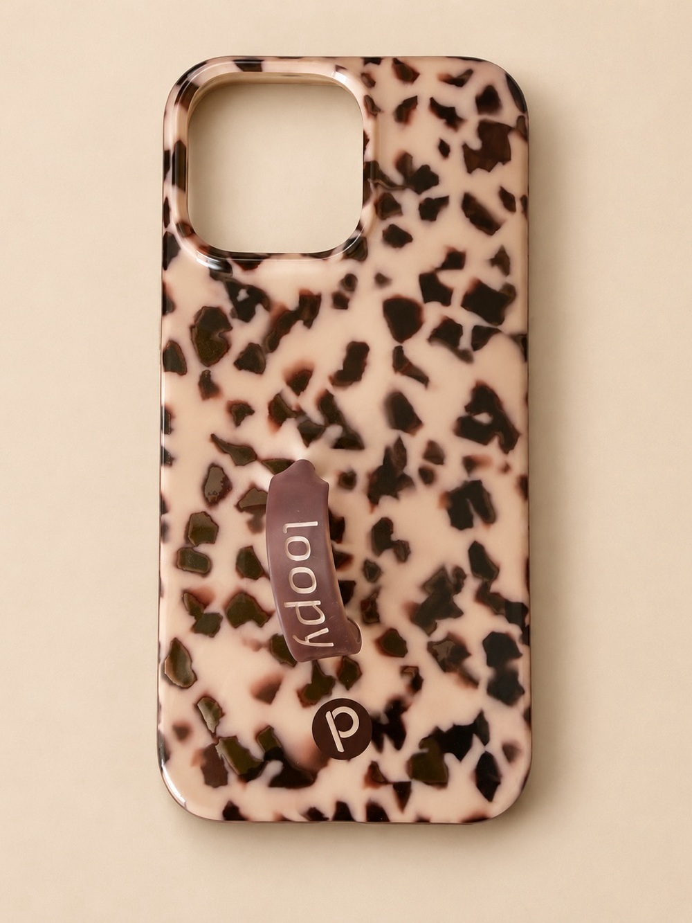 Loopy Blonde Tortoise iPhone 16 Pro Max 6.9 Righty Case